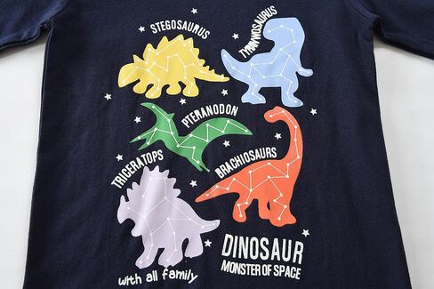 DDSOL Toddler Baby Boys Pajamas 2 Pieces Cotton Sleepwear Set Kids Fall Winter Long Sleeve Jammies in Kuwait