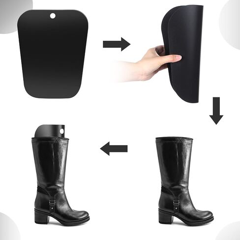 16 Pcs (8 Pairs) Boot Shaper Form Inserts Foam Boot Tall Inserts Support for Women Men, 12'', 14'', 16'' in Saudi Arabia