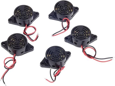 SFM-27 Electronic Buzzer Beep Alarm High-Decibel 3-24V 12V Alarm Continuous Beep 95DB 12 V Buzzer in Saudi Arabia