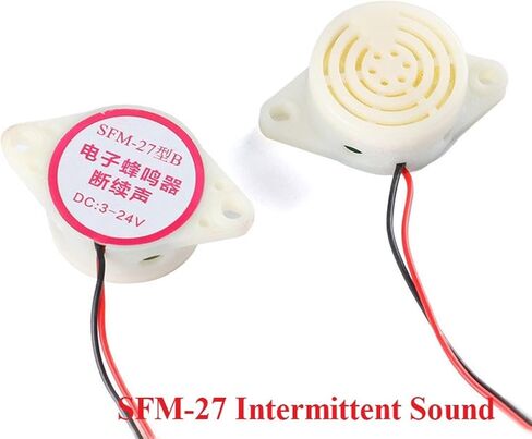 SFM-27 مكبر صوت إنذار إلكتروني عالي الديسيبل تيار مستمر 3-24 فولت صوت متقطع in Saudi Arabia