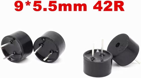 100pcs 9055 3V 5V 12V Active Alarm Buzzer 85dB TMB09A03 TMB09A05 TMB09A12 Dimension 9x5.5MM Integrated Active Electronic Buzzer(9055 16R) in Saudi Arabia