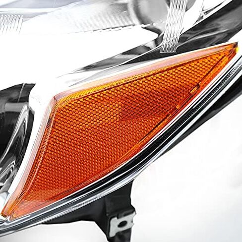 SPEC-D TUNING Left Driver Side Chrome Projector Headlight Compatible with 2010-2014 Subaru Legacy, 2010-2014 Subaru Outback in Saudi Arabia