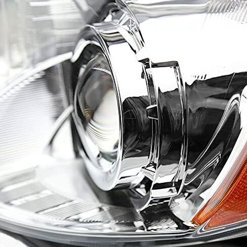 SPEC-D TUNING Left Driver Side Chrome Projector Headlight Compatible with 2010-2014 Subaru Legacy, 2010-2014 Subaru Outback in Saudi Arabia