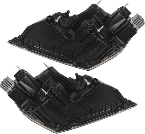 Left Driver & Right Passenger Side Headlight Compatible with Cascadia 2018-2022 Pair Front Headlamps, Black Housing A6601405002 A6601405003 in Saudi Arabia