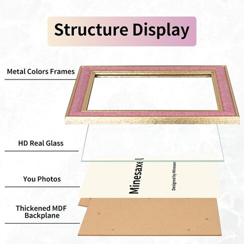 5x7 Picture Frame - Green Fabric & Vintage Gold Border HD Real Glass with Easel for Tabletop/Wall (Family Photos, Cabin Decor 1 Pack) in Saudi Arabia