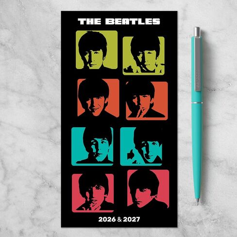 TF PUBLISHING 2025-2026 Purple Mountain Majesty 2-Year Small Monthly Pocket Planner - 2-Page Large Calendar Grid and Lined Notes Section in Back - Monthly Day Planner for Purse - 3.5" x 6.5" in Kuwait