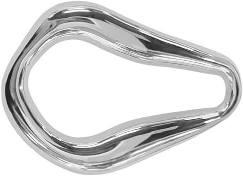 Trendy Irregular Geometric Brooch Pin for Women Men Stainless Steel Gold/Silver Plated Unique Polished Hollow Teardrop Lapel Pins for Sweater Hat Scarf Suit Dress Clothes Accessories Jewelry in Saudi Arabia