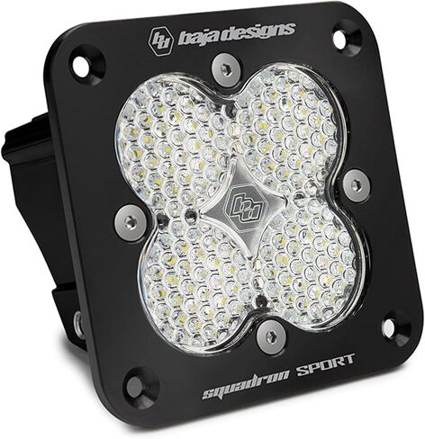 باجا ديزاينز سرب سبورت فلوش ماونت LED ضوء مساعد لسيارات الجيب، الطرق الوعرة 4x4، الشاحنات، UTV، ATV، SUV (مشهد العمل؛ واضح) in Saudi Arabia