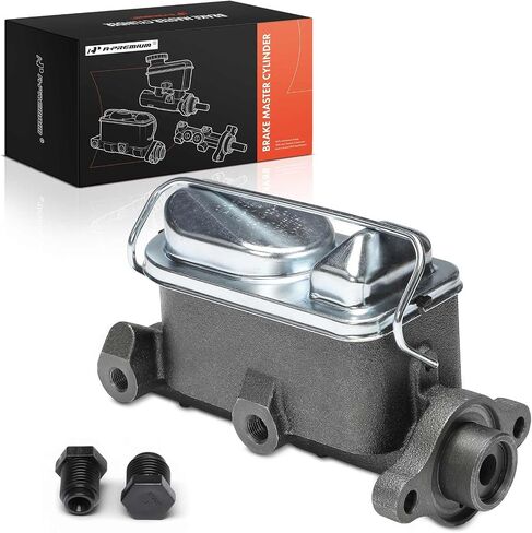 A-Premium Brake Master Cylinder with Reservoir and Cap Compatible with Chevrolet, Buick, Oldsmobile and Pontiac Vehicles - Impala, Caprice, Bel Air, Kingswood, Centurion, Custom Cruiser, Bonneville in Saudi Arabia