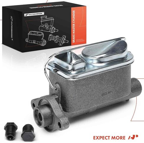 A-Premium Brake Master Cylinder with Reservoir and Cap Compatible with Chevrolet, Buick, Oldsmobile and Pontiac Vehicles - Impala, Caprice, Bel Air, Kingswood, Centurion, Custom Cruiser, Bonneville in Saudi Arabia
