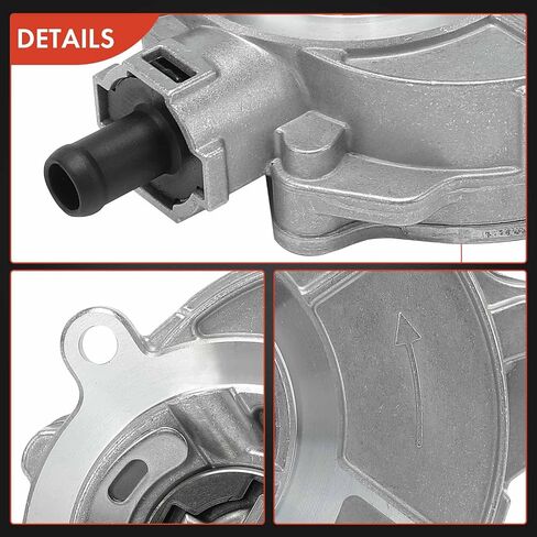 A-Premium Brake Vacuum Pump Compatible with Select Audi and Volkswagen Models - A5 Quattro 2008-2010, A6 Quattro 2009-2014, Q5 2009-2014, Q7 2011-2014, S4 2010-2014, S5 2010-2014, Touareg 2013-2014 in Saudi Arabia