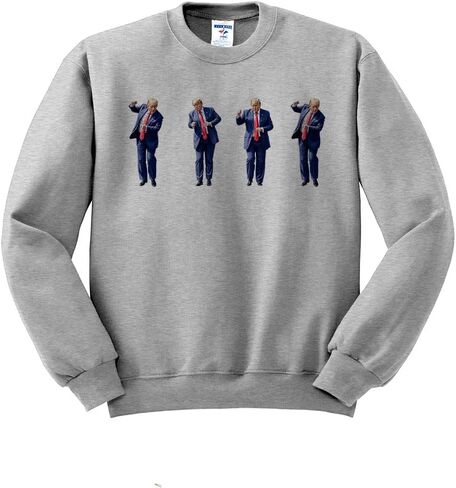 TeesAndTankYou Trump Dance Sweatshirt Unisex in Saudi Arabia