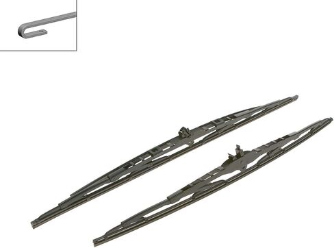 BOSCH 3397001802 Twin Spoiler OE Replacement Wiper Blades Driver & Passenger Side - Set of 2 (24" & 21") in Saudi Arabia