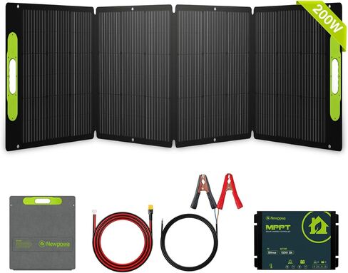 لوحة شمسية Newpowa 250 وات أحادية البلورية للنظام العادي 12 فولت 24 فولت مع خلايا 15 فولت عالية الكفاءة تعمل بشكل أفضل مع شاحن وحدة التحكم MPPT خارج الشبكة للقوارب البحرية RV 250 واط in Kuwait