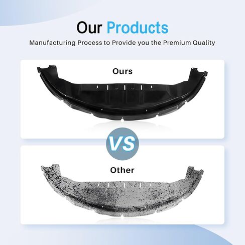 CarPartsDepot Replacement Parts for 2010-2017 Taurus Lower Engine Splash Shield Air Deflector Center Under Cover FO1228116 AG1Z8327A in Saudi Arabia
