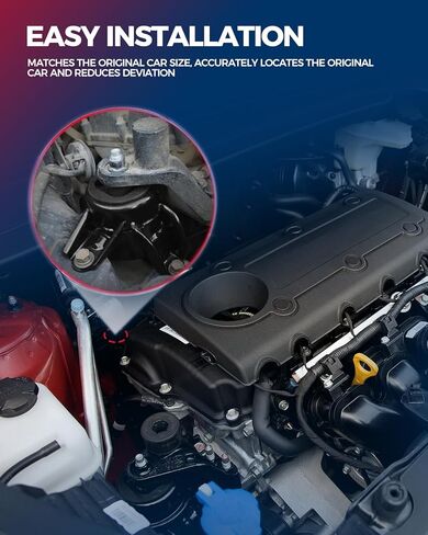 KAX 4PCS Engine Mounts Compatible with Mazda 3 2010-2013 2.5L, Mazda 5 2012-2015 Replacement A4444 Motor Mounts in Saudi Arabia