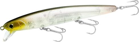 LUCKY CRAFT FlashMinnow 110SP، صيد السمك Jerkbait جنبًا إلى جنب، طُعم العمل، سمك الهلبوت سترايبر كاليكو باس الأبيض القاروص المثالي المتذبذب لصيد الأمواج (639 Pinky Punch) in Kuwait
