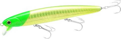LUCKY CRAFT FlashMinnow 110SP، صيد السمك Jerkbait جنبًا إلى جنب، طُعم العمل، سمك الهلبوت سترايبر كاليكو باس الأبيض القاروص المثالي المتذبذب لصيد الأمواج (639 Pinky Punch) in Kuwait