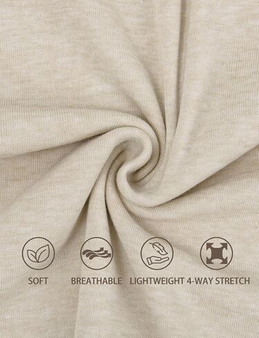 قمصان Derminpro للرجال كبيرة وطويلة من القطن خفيفة الوزن وأكمام طويلة من Henley تي شيرت ناعم كاجوال بأزرار in Kuwait