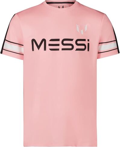 Messi Men's Mesh Tee, Lifestyle Short Sleeve T-Shirt, Standard Fit with Graphic in Saudi Arabia
