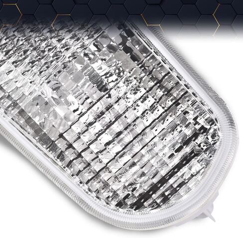 PIT66 Front Side Marker Turn Signal Light, Compatible with Pontiac Firebird 1998-2002 Corner Parking Lights Turn Signals Left Driver And Right Passenger Side Clear Lens Halogen in Saudi Arabia