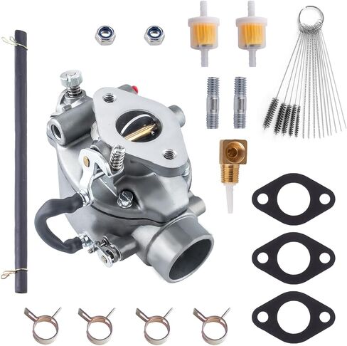 مكربن ​​8N9510C-HD متوافق مع جرار 2N 8N 9N Ford 1939-1952 مناسب لنماذج Marvel Schebler TSX33 TSX241A TSX241B TSX241C يستبدل B3NN95-10A 8N95-10C 9N95-10A Carb مع حشوات الفرشاة in Kuwait