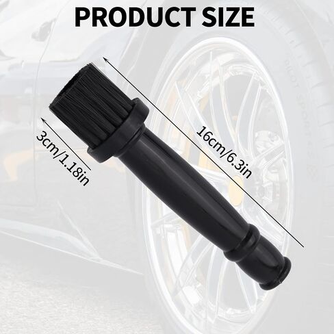 Wheel Lug Nuts Cleaning Brush, Car Detailing Brush Kit for Wheel Rim and Lug Nut Covers Cleaning Durable Car Wash Supplies in Saudi Arabia