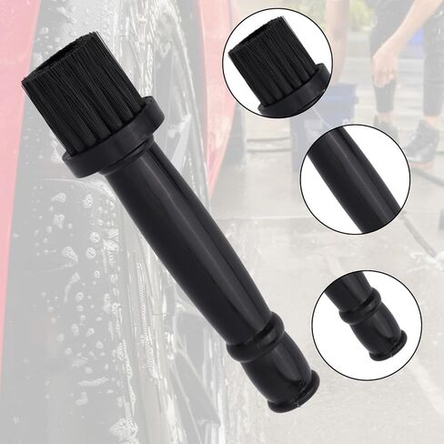 Wheel Lug Nuts Cleaning Brush, Car Detailing Brush Kit for Wheel Rim and Lug Nut Covers Cleaning Durable Car Wash Supplies in Saudi Arabia