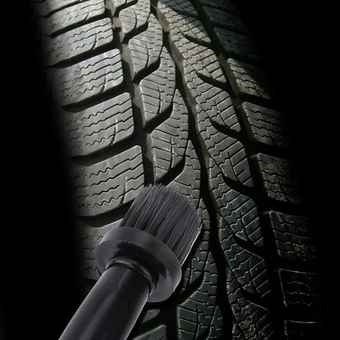 Wheel Lug Nuts Cleaning Brush, Car Detailing Brush Kit for Wheel Rim and Lug Nut Covers Cleaning Durable Car Wash Supplies in Saudi Arabia