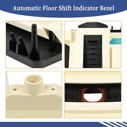 Automatic Floor Shift Indicator Bezel Trim Compatible with Jeep Cherokee XJ 1997 1998 1999 2000 2001 Replace 55115615 5EK03TRM Auto Console Shifter Cover in Saudi Arabia
