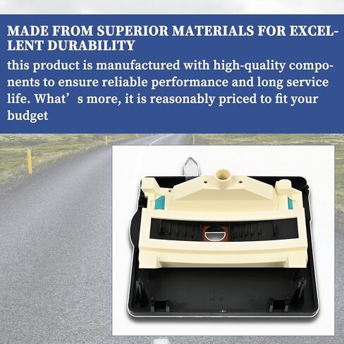Automatic Floor Shift Indicator Bezel Trim Compatible with Jeep Cherokee XJ 1997 1998 1999 2000 2001 Replace 55115615 5EK03TRM Auto Console Shifter Cover in Saudi Arabia