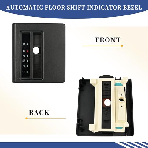 Automatic Floor Shift Indicator Bezel Trim Compatible with Jeep Cherokee XJ 1997 1998 1999 2000 2001 Replace 55115615 5EK03TRM Auto Console Shifter Cover in Saudi Arabia