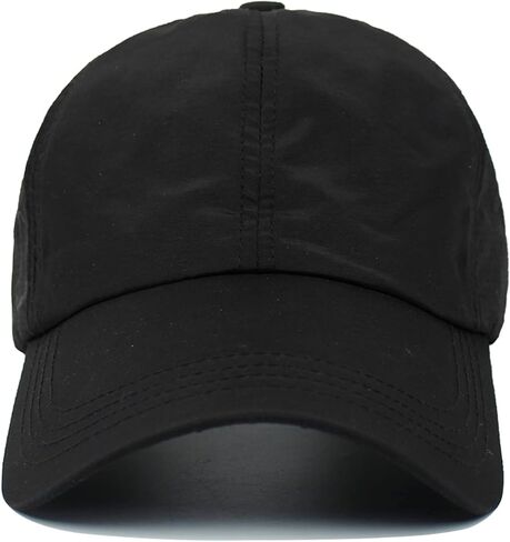 المرأة كريسس الصليب قبعة بيسبول قابل للتعديل عالية فوضوي كعكة Ponycap سريعة الجافة ذيل حصان قبعة في الهواء الطلق تشغيل القبعات الرياضية أبي قبعة in Kuwait