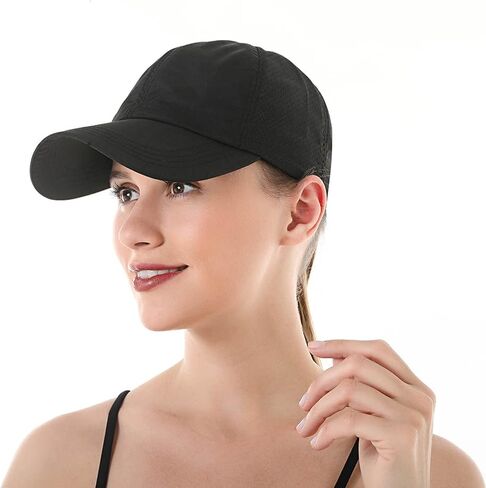 المرأة كريسس الصليب قبعة بيسبول قابل للتعديل عالية فوضوي كعكة Ponycap سريعة الجافة ذيل حصان قبعة في الهواء الطلق تشغيل القبعات الرياضية أبي قبعة in Kuwait