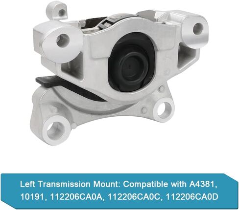 JDMON 4 قطع استبدال حامل ناقل الحركة لمحرك 2019-2024 Nissan Altima 2.5L تلقائي متوافق مع A4381، A4382، A4389، A4390 in Saudi Arabia