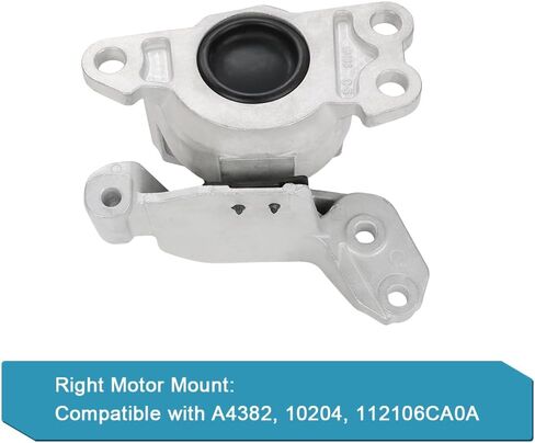 JDMON 4 قطع استبدال حامل ناقل الحركة لمحرك 2019-2024 Nissan Altima 2.5L تلقائي متوافق مع A4381، A4382، A4389، A4390 in Saudi Arabia