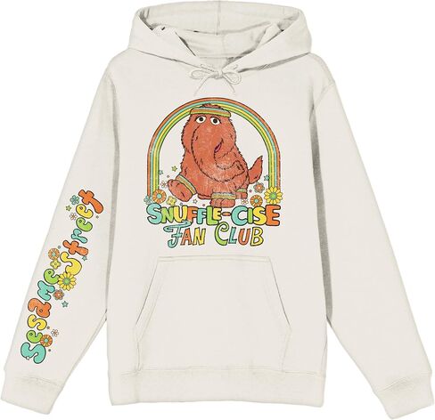 Sesame Street Snuffle-cise Fan Club Women's Tofu Hoodie in Saudi Arabia
