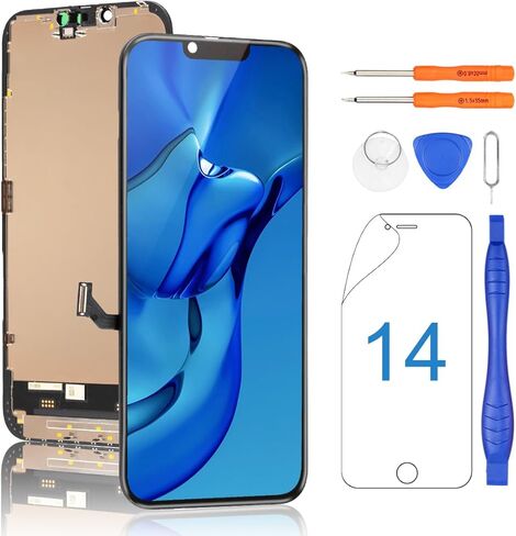 طقم استبدال شاشة Yodoit لهاتف iPhone 11 Pro Max COF Full HD LCD إطار محول رقمي يعمل باللمس ثلاثي الأبعاد للطراز A2161، A2218 مع مجموعة أدوات إصلاح in Saudi Arabia