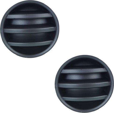 Garage-Pro Fog Light Cover Set For 2006-2010 Dodge Charger, 2008-2014 Dodge Challenger, 2007-2010 Jeep Patriot, Front Driver Passenger Side, Textured Black, Dodge Charger Accessories in Saudi Arabia