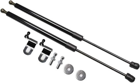 TSUBASA Hood Lift Supports for Nissan Altima L31 2002 2003 2004 2005 2006 Front Bonnet Modify Gas Struts Shocks Damper Spring Prop Rod 2PCS (Normal Black) in Saudi Arabia