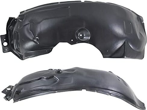 Evan Fischer Fender Liner Set of 2 - Compatible with 2011-2016 Ford F-250, F-350, F-450 & F-550 Super Duty - FO1249156, FO1248156 in Saudi Arabia