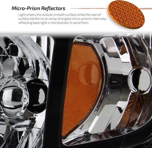 AKKON - For Honda Ridgeline OE Replacement Black Bezel Headlights Driver/Passenger Head Lamps Pair New in Saudi Arabia