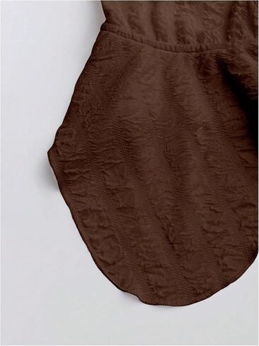 SweatyRocks Going Out Tops for Women Y2K Ruffle Spaghetti Strap Cowgirl Crop Flowy Tops in Saudi Arabia