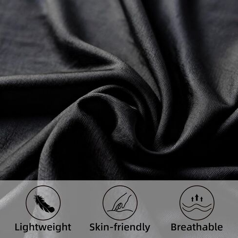 Silk Tank Tops for Women Basic Double Lined Knit Tank Top Round Neck Cute Summer Sleeveless Vest Compression Cami Tank in Kuwait