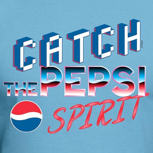تي شيرت CafePress Pepsi Flashback Spirit تي شيرت رجالي من القطن الكلاسيكي شبه مناسب in Saudi Arabia