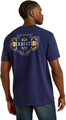 Ariat Mens Ariat Woven West T-Shirt in Saudi Arabia