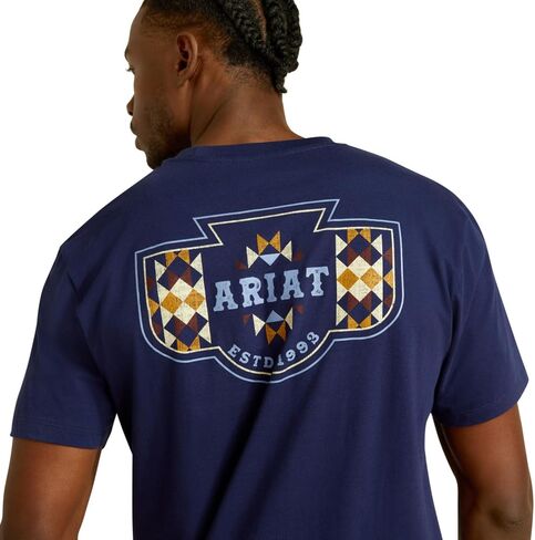 Ariat Mens Ariat Woven West T-Shirt in Saudi Arabia