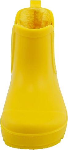 BEARPAW Toddler and Kids' Rain Boots with Faux-Fur Lining – Waterproof Rubber Chelsea Boot for Boys & Girls in Kuwait