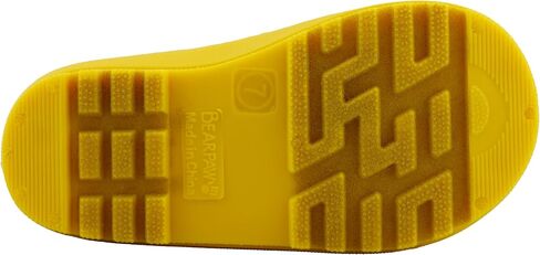 BEARPAW Toddler and Kids' Rain Boots with Faux-Fur Lining – Waterproof Rubber Chelsea Boot for Boys & Girls in Kuwait