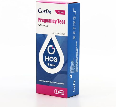 CorDx One Step hCG Pregnancy Test Cassette - 3 Pack in Saudi Arabia